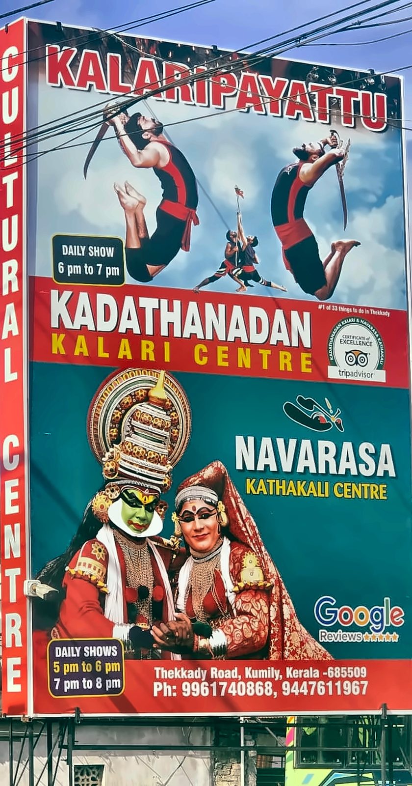 Kalaripayattu cultural centre Thekkady daily shows